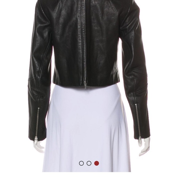 🚫SOLD🚫VEDA REAL leather zipper jacket - Picture 2 of 8